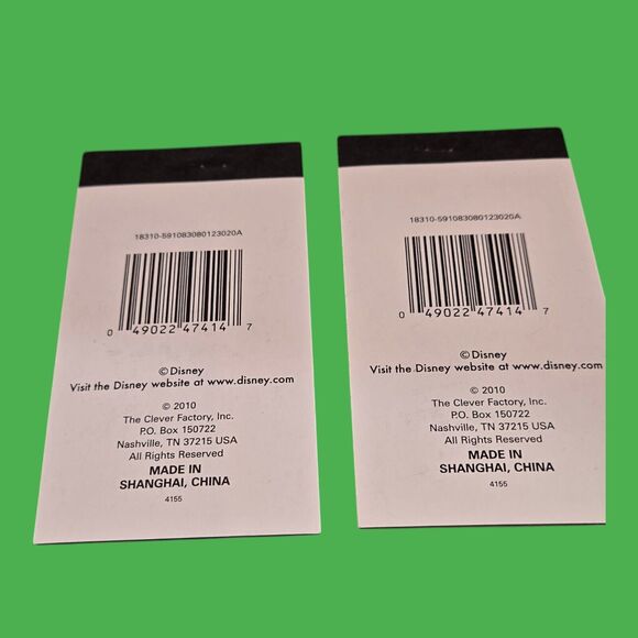 NEW Disney Official Autograph Book Christmas Mickey Mouse Stickers Playing Cards - Picture 9 of 10